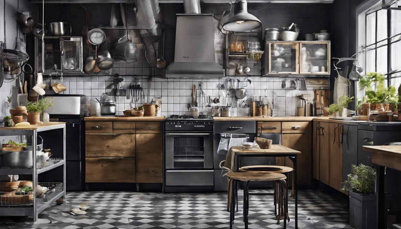 Comment adopter le style industriel à la cuisine avec les meubles Ikea ?