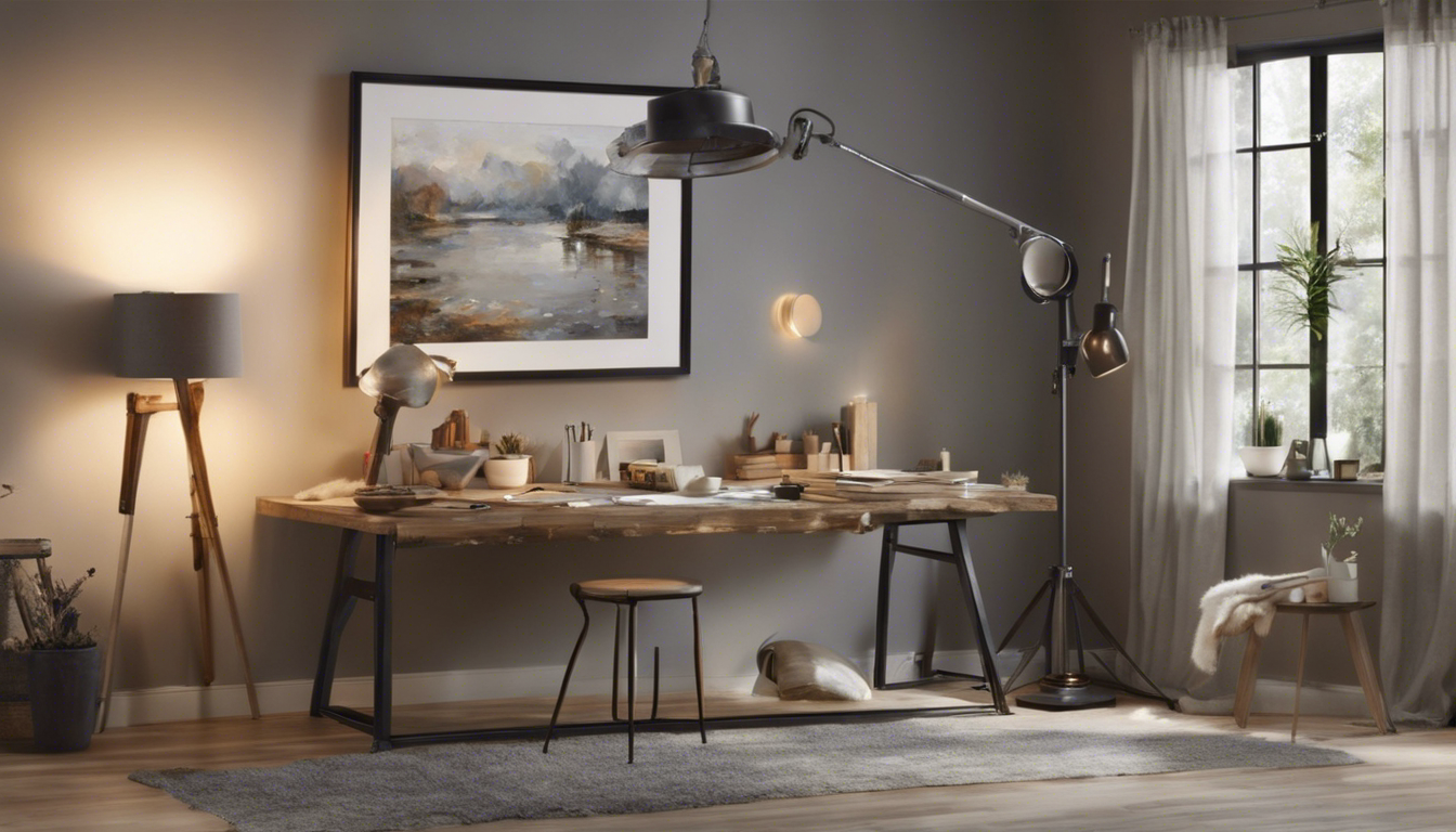 Comment choisir le parfait éclairage pour mettre en valeur vos tableaux avec Leroy Merlin ?