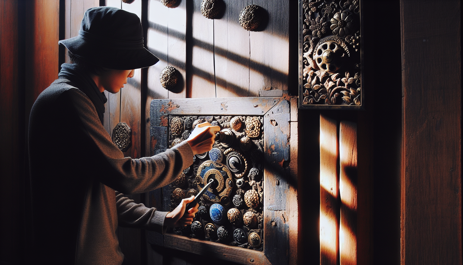 Comment débloquer un pêne coincé dans une porte ?