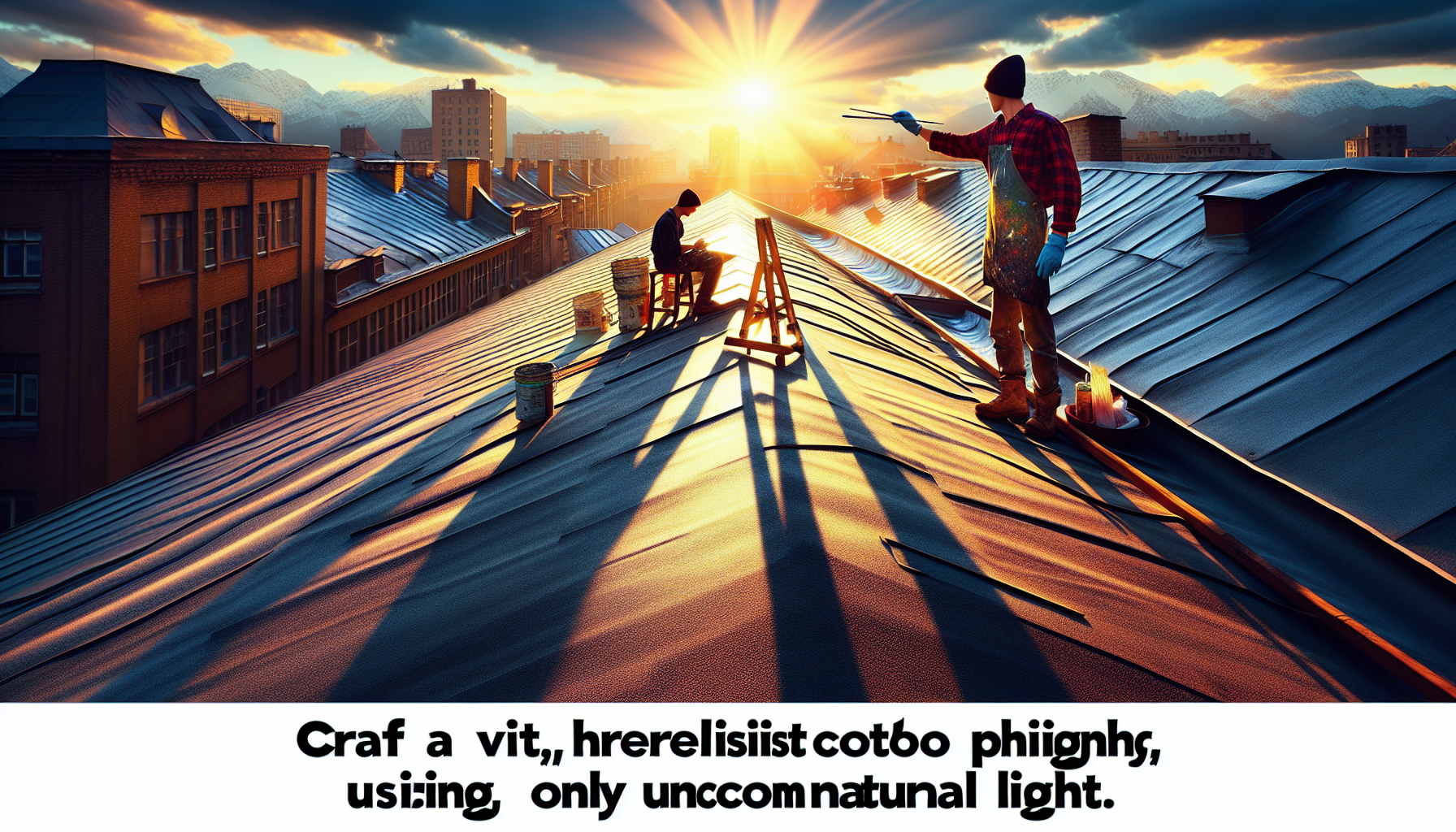 Comment réussir une peinture sur un toit ?