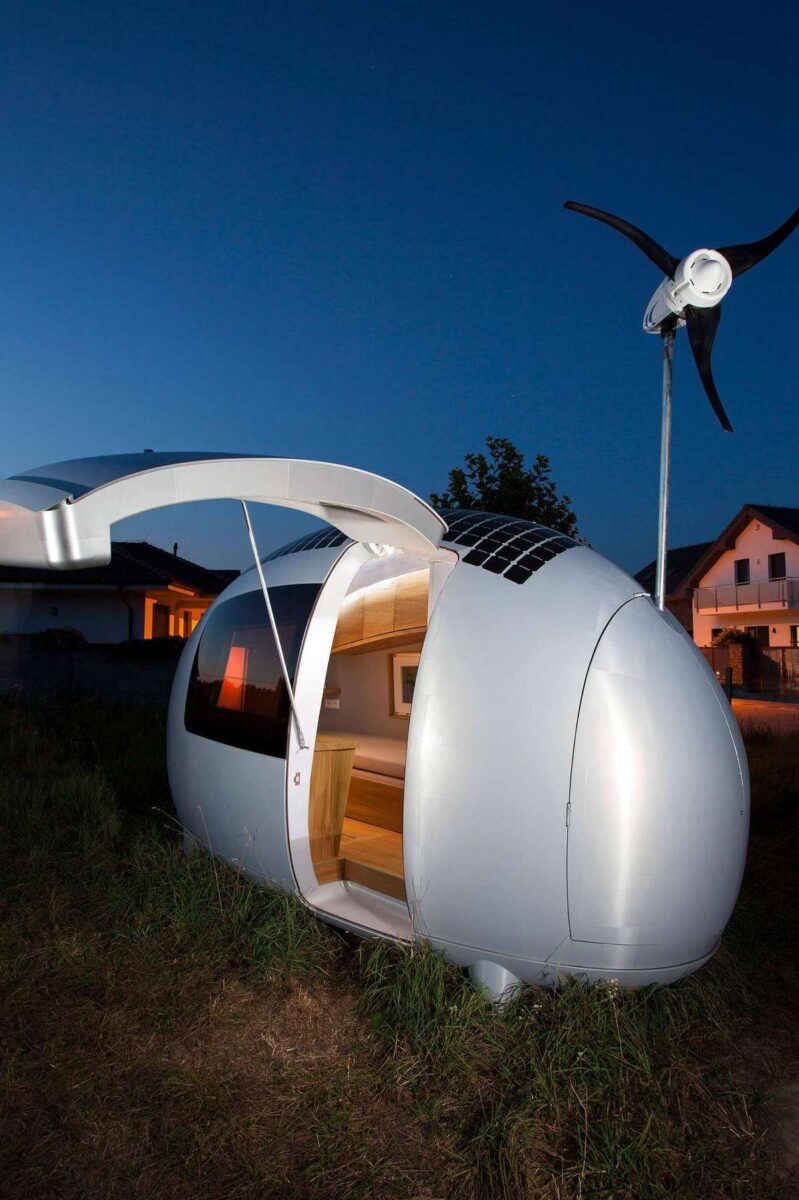 Ecocapsule : la nouvelle ère de l&rsquo;habitat nomade éco-responsable