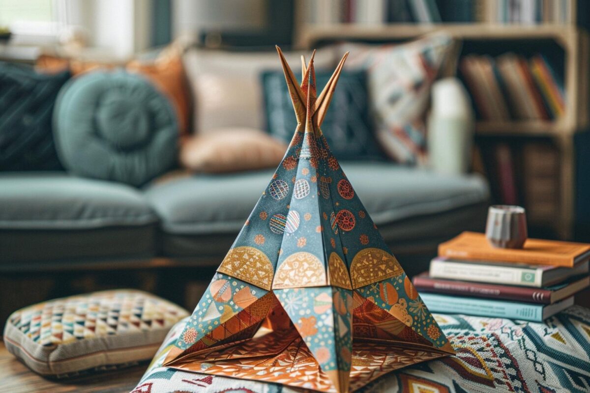 Comment faire un tipi en papier ?
