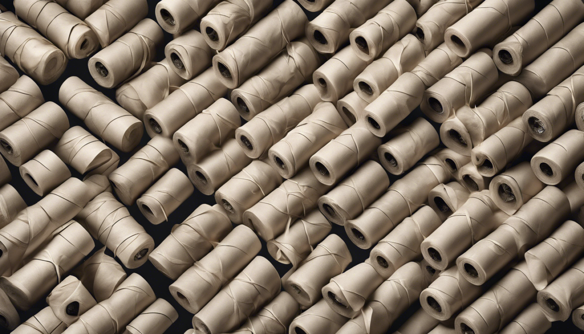 découvrez comment organiser un rangement original en forme de morpion pour vos rouleaux de papier toilette avec nos astuces de bricolage et d'organisation.