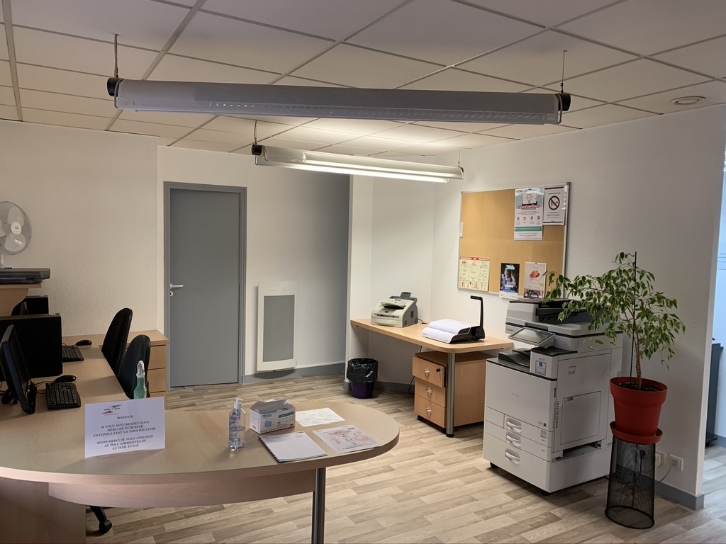 Accueil d'une agence du cabinet RH Analyse et Action lors d'un entretien d'accompagnement